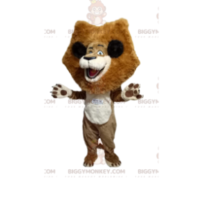 Στολή μασκότ Big Mane Super Happy Lion BIGGYMONKEY™ - Μασκότ λιονταριών - BIGGYMONKEY_013729 - BiggyMonkey.com