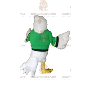 Costume de mascotte BIGGYMONKEY™ d'aigle royal avec un maillot
