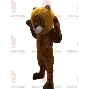 Big Affectionate Lion Cub BIGGYMONKEY™ Mascot Costume -