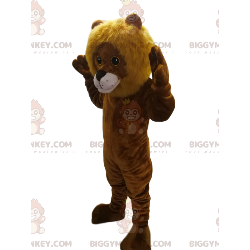 Kostium maskotka duży czuły lwiątko BIGGYMONKEY™ - Kostium maskotka duży czuły lwiątko BIGGYMONKEY™ -