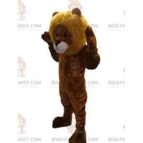 Στολή μασκότ Big Affectionate Lion Cub BIGGYMONKEY™ - Μασκότ λιονταριών - BIGGYMONKEY_013745 - BiggyMonkey.com