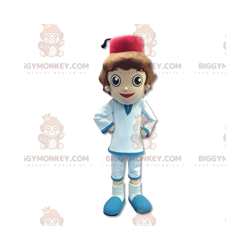 Στολή μασκότ Little Sultan Boy BIGGYMONKEY™ - Μασκότ για αγόρια και κορίτσια - BIGGYMONKEY_0168 - BiggyMonkey.com