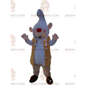 Costume de mascotte BIGGYMONKEY™ de petit lutin avec un bonnet