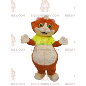 BIGGYMONKEY™ Disfraz de mascota de Little Ginger y White Cat