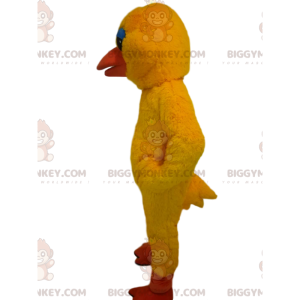 BIGGYMONKEY™ mascottekostuum gele eend met liefdevolle ogen -