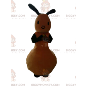 Bonito disfraz de mascota de conejo amarillo BIGGYMONKEY™ -