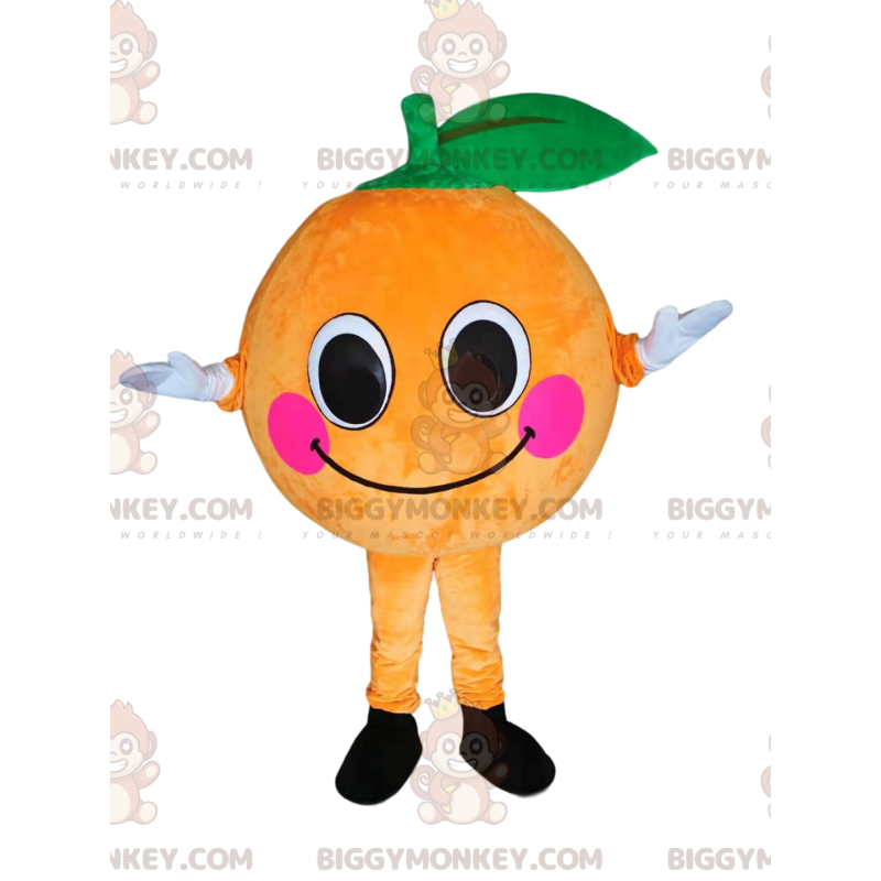 Fishing BIGGYMONKEY™ Maskottchen-Kostüm mit riesigem Lächeln -