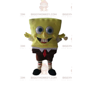 Super lustiges Spongebob BIGGYMONKEY™ Maskottchen-Kostüm -