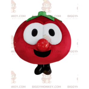 Erittäin iloinen Red Tomato BIGGYMONKEY™ maskottiasu - Hedelmän maskotti - BIGGYMONKEY_013804 - BiggyMonkey.com