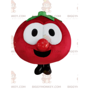 Πολύ χαρούμενη στολή μασκότ BIGGYMONKEY™ με κόκκινη ντομάτα -