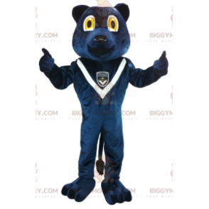 Kostým maskota Girondins de Bordeaux Blue Bear BIGGYMONKEY™ –