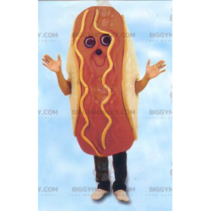 Costume de mascotte BIGGYMONKEY™ de sandwich de hot dog géant -