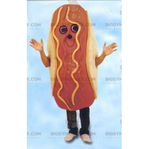 Στολή μασκότ με Giant Hot Dog Sandwich BIGGYMONKEY™ - Μασκότ τροφίμων - BIGGYMONKEY_01655 - BiggyMonkey.com