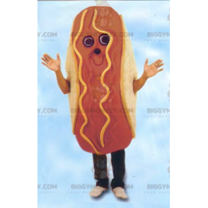 Giant Hot Dog Sandwich BIGGYMONKEY™ maskottiasu - Ruoan maskotti - BIGGYMONKEY_01655 - BiggyMonkey.com