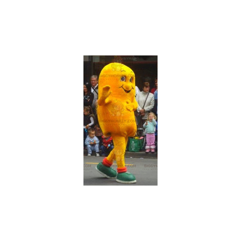 BIGGYMONKEY™ Costume da mascotte giallo patata gigante -