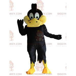 BIGGYMONKEY™ mascot costume of Daffy Duck, the crazy duck from