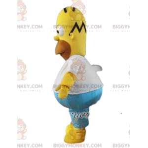 Omer Simpsons BIGGYMONKEY™ maskotkostume. Omer Simpson kostume