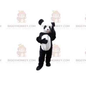 Πολύ χαμογελαστό κοστούμι μασκότ Panda BIGGYMONKEY™. Στολή