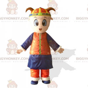 Child Girl BIGGYMONKEY™ Mascot Costume Asian Outfit -