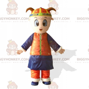 Kostium maskotka BIGGYMONKEY™ dla dziewczynki strój azjatycki -