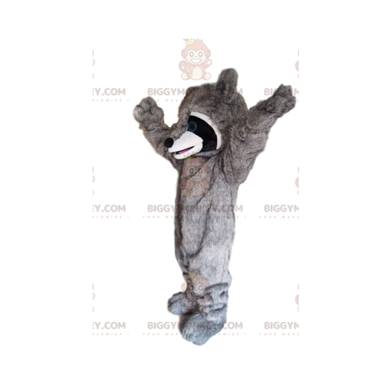 Very Enthusiastic Raccoon BIGGYMONKEY™ Mascot Costume! -