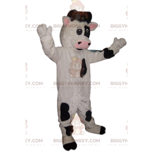 Costume da mucca BIGGYMONKEY™ da mucca in bianco e nero -