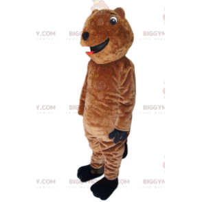 Veldig morsomt brunbjørn BIGGYMONKEY™ maskotkostyme. bjørnekostyme - Bjørn maskot - BIGGYMONKEY_013889 - BiggyMonkey.com