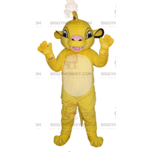 Costume mascotte Simba Re Leone BIGGYMONKEY™ - Biggymonkey.com