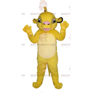 Costume mascotte Simba Re Leone BIGGYMONKEY™ - Biggymonkey.com