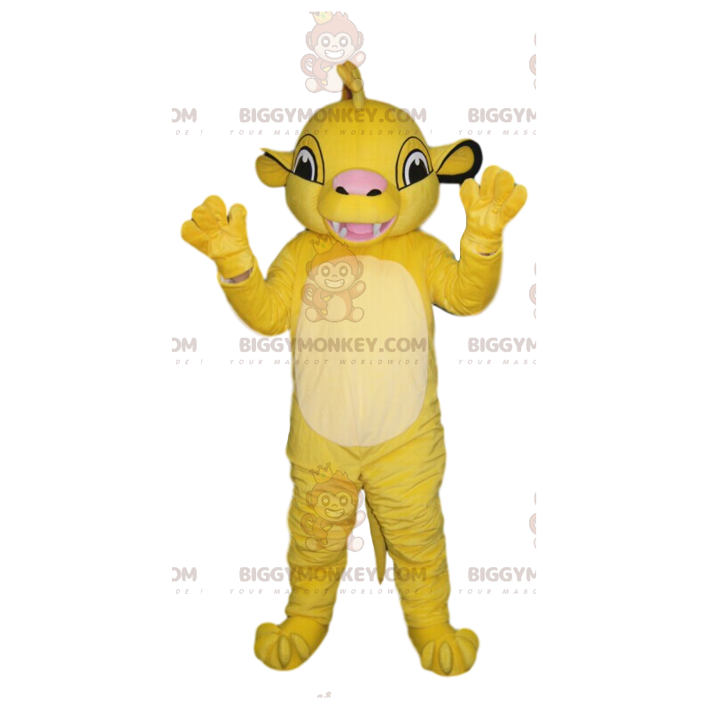 Simba Lion King BIGGYMONKEY™ maskotdräkt - BiggyMonkey maskot