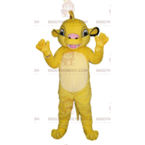 Simba König der Löwen BIGGYMONKEY™ Maskottchenkostüm -