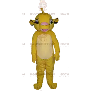 Costume mascotte Simba Re Leone BIGGYMONKEY™ - Biggymonkey.com