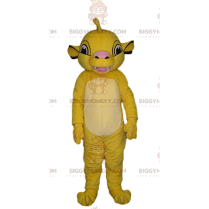 Simba König der Löwen BIGGYMONKEY™ Maskottchenkostüm -