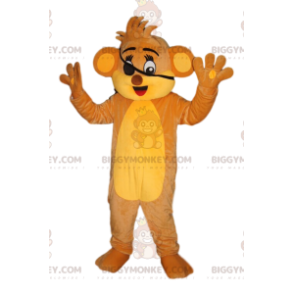 Løveunge BIGGYMONKEY™ maskotkostyme med øyelapp. løveunge kostyme - Løve maskoter - BIGGYMONKEY_013892 - BiggyMonkey.com
