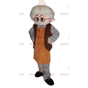 Disfraz de mascota BIGGYMONKEY™ del maestro Geppeto de Pinocho