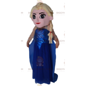 Kostým maskota Frozen Elsa BIGGYMONKEY™ - Maskoti slavní lidé - BIGGYMONKEY_013895 - BiggyMonkey.com