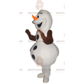 Olaf's BIGGYMONKEY™ Mascot Costume, Happy Frozen Snowman –
