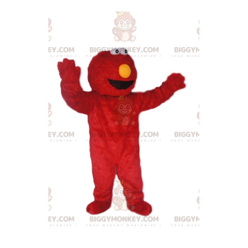 Funny Hairy Red Monster BIGGYMONKEY™ Mascot Costume -