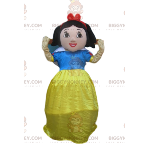 Disfraz de mascota BIGGYMONKEY™ de Blancanieves muy coqueto -