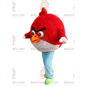 Red and Black Angry Bird BIGGYMONKEY™ Mascot Costume –
