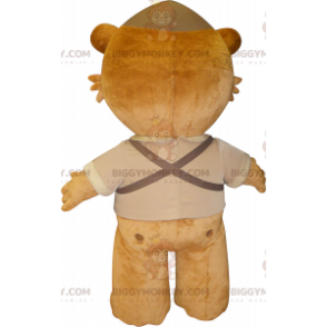 Kostým maskota hnědého obřího medvídka BIGGYMONKEY™ –