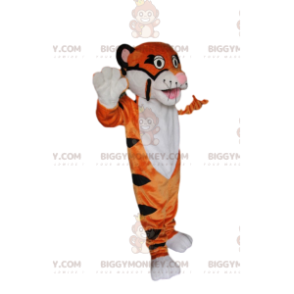 Erittäin leikkisä ja liian söpö Tiger BIGGYMONKEY™ maskottiasu