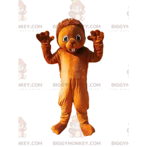 Söt brun bäver BIGGYMONKEY™ maskotdräkt - BiggyMonkey maskot