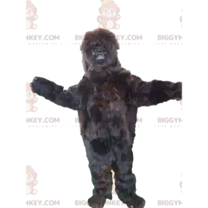 Traje de mascote Gorilla BIGGYMONKEY™ com pelo lindo –