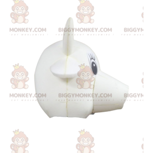 White Cow Head BIGGYMONKEY™ Mascot Costume - Biggymonkey.com