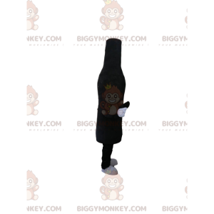 Kostým maskota BIGGYMONKEY™ Černá sametová láhev