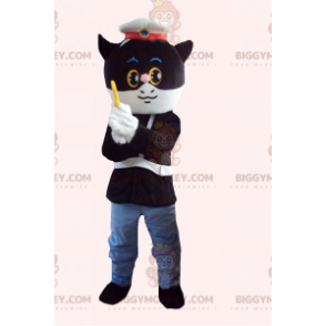 Costume de mascotte BIGGYMONKEY™ de policier de justicier