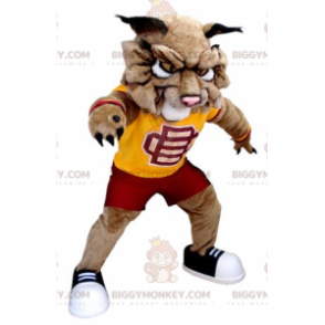 BIGGYMONKEY™ Mascottekostuum voor bruine leeuwhond in