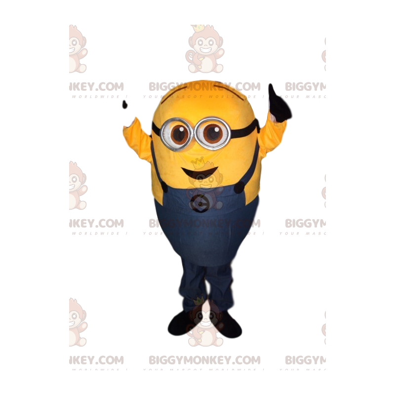 Costume de mascotte BIGGYMONKEY™ de Bob, le gentil Minion, des