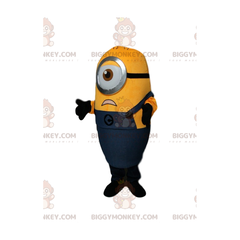 Disfraz de mascota BIGGYMONKEY™ de Stuart, nuestro famoso Disfraz de mascota BIGGYMONKEY™ de Stuart, nuestro famoso